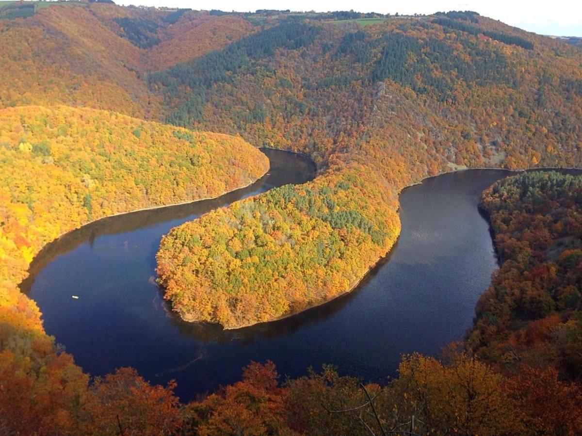 فيلا L'Ancien Relais De Poste*** Saint-Dier-dʼAuvergne المظهر الخارجي الصورة